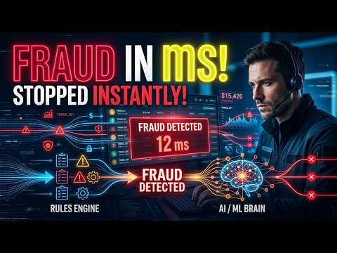 Real-Time Fraud Detection in Milliseconds (AWS Architecture Explained)