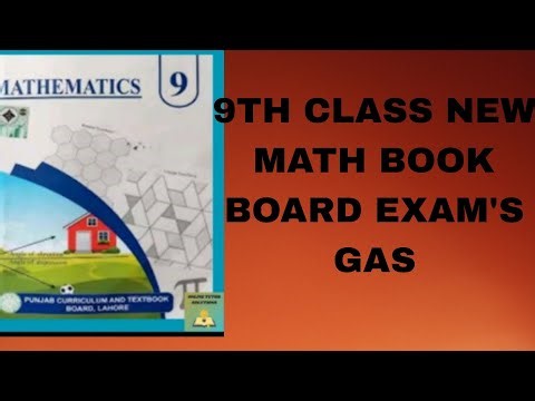 New 9th class Math Book Ges important Question from / part 1
