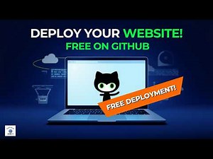 How to Deploy a Website on GitHub Pages for FREE (Step-by-Step)