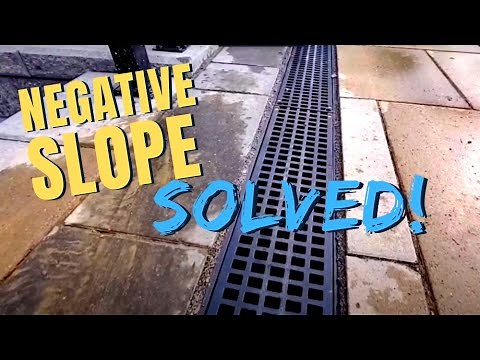 How To Catch Water Negative Slope Micro Channel Drain vs Large Channel Drain What's the Difference?