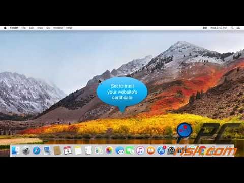 Safari can't establish a secure connection - how to fix?