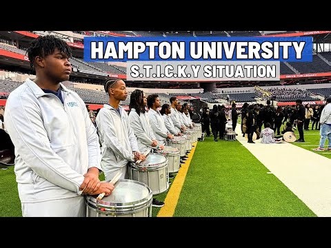 Hampton University Drumline - 'S.T.I.C.K.Y SITUATION'
