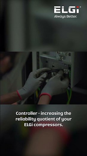 Revolutionize Your Compressed Air System with ELGi's Next Gen User Friendly Neuron Controller #elgi