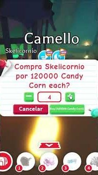 ¡CÓMO CONSEGUIR EL SKELICORNIO! 💀🦄 GUÍA COMPLETA | 120.000 CARAMELOS | ADOPT ME
