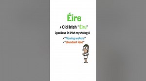 How did Ireland get its name?