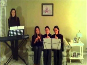 Pachelbel's Canon in D Major - trio (recorder, flute, or oboe) with accompaniment