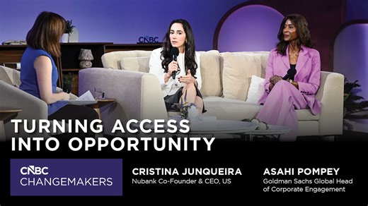 Turning Access into Opportunity with Nubank CEO Cristina Junqueira and Goldman Sachs Global Head of the Office of Corporate Engagement Asahi Pompey