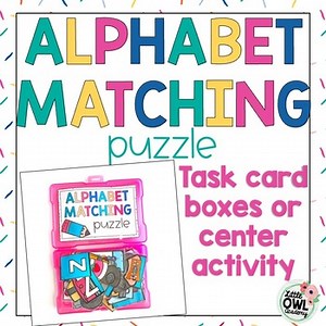 Alphabet Matching Puzzle