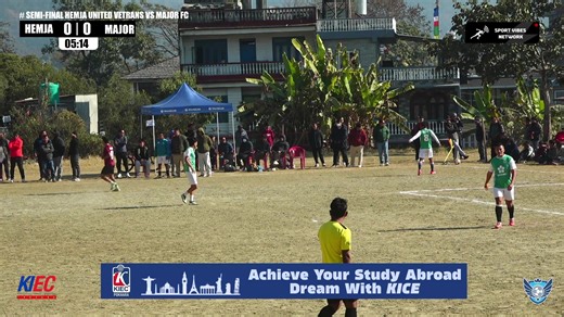 SEMI FINAL || HEMJA UNITED VS MAJOR FC || KIEC POKHARA PRESENTS 1ST 7-A SIDE VETERANS FOOTBALL TOURNAMENT | Sport Vibes Network