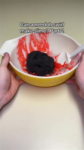 Squishy slime on Instagram: "Can a needoh swirl make slime? Part 2 #fy #fail #needoh #aesthetics #aesthetics2025"