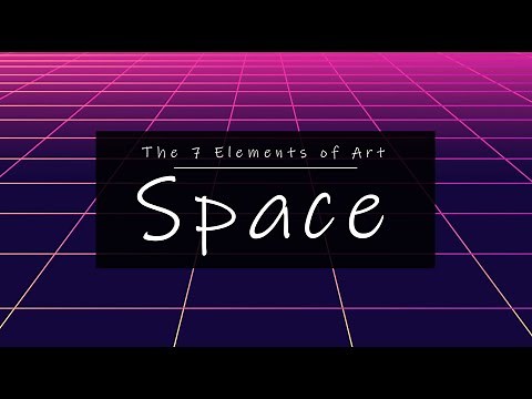 NO 5: SPACE 7 Elements of Art by artist Lillian Gray