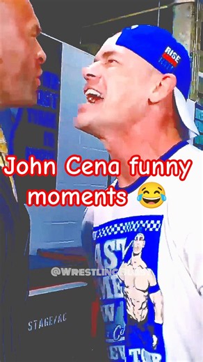 John Cena Being Hilarious for 30 Seconds 🤣#wwe #johncena #funnyshorts #wrestlingblast