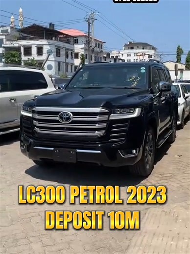 LC 300 2023 Deposit 10M CAR 🚗 SPECS ENGINE & PERFORMANCE . V6 Twin-Turbo Petrol Engine • 409 HP Power Output • 10-Speed Automatic Transmission • Full-Time 4WD System • Multi-Terrain Select & Crawl Control EXTERIOR DESIGN • Bold LC300 Signature Front Grille • LED Headlights & Daytime Running Lights • 20-Inch Alloy Wheels • Electric Tailgate • Roof Rails INTERIOR LUXURY • Premium Leather Interior • Large Touchscreen Infotainment System • Digital Driver Display • Multi-Zone Climate Control • Power