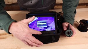 FishPRO Underwater Fishing Camera 7'' 1200TVL DVR-32GB w/Bracket [No Slide-Off] Ice Fishing Camera Underwater w/12pcs IR+12pcs LED, Portable Fish Finder for Lake Kayak Ice Fishing, 20m/65ft