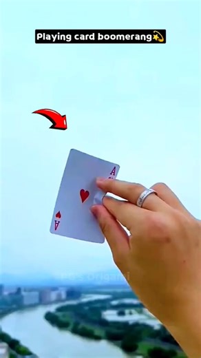 DIY PAPER CARD BOOMERANG EVEN EASY TUTORIAL #trending #pakistan #india #subscribe