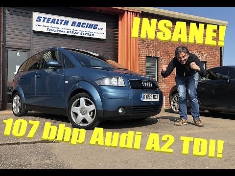 INSANE POWER!! - AUDI A2 GETS 107 BHP REMAP!!