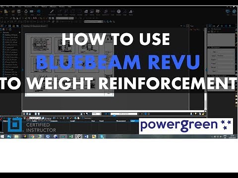 TS9- How to use Bluebeam Revu to take off reinforcement