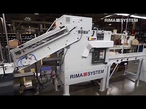 Stacking automation behind saddle stitchers, perfect binders and inserters - RS 10S