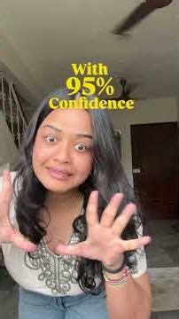 Confidence Interval #research #statistics