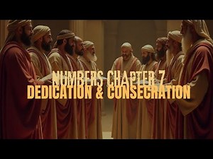 Numbers Chapter 7 Bible Study: Dedication and Consecration