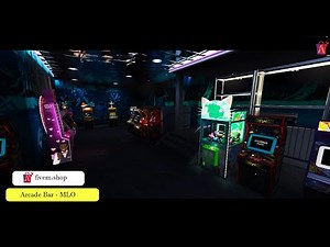 Arcade Bar MLO | FiveM Bar MLO #fivem #arcade