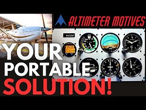 LATEST Flight Sim HARDWARE - Six Pack Panel! | Review | Altimeter Motives