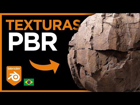 Como aplicar TEXTURAS PBR no Blender 3D (passo-a-passo)