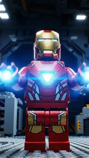 Unleash the LEGO Iron Man! 🚀 Epic Stop Motion Animation
