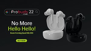 66 reactions · 4 comments | Say hello more clearly with Probuds 22 today! Beam-forming Quad-mic ENC Up to 50 Hrs. Playtime Type-C Fast Charging: 2 Hrs in 10 Minutes SNAP Connect Technology & Pocket-Comfy Design Price: ₹1,399 Shop Now: https://bit.ly/3Puj8Fd Available on Lava E-store and your nearest retail outlets. #Probuds22 #NoMoreHelloHello | Lava Mobiles | Facebook