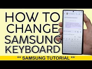 Change Default Keyboard Samsung | How to Change Keyboard on Samsung Phone 2025