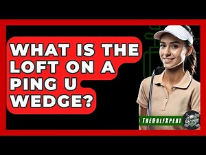 What Is The Loft On A Ping U Wedge? - The Golf Xpert