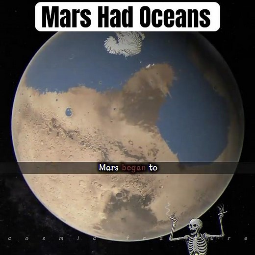 Mars Was Once Blue 🌊