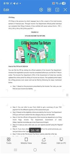 B.COM Third Year Project AUDITING PRACTICES IN THE FIRM Download
