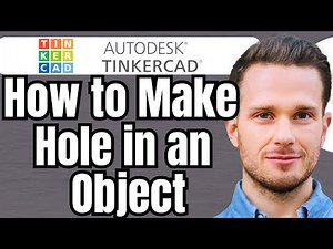 How To Make A Hole In An Object In Tinkercad