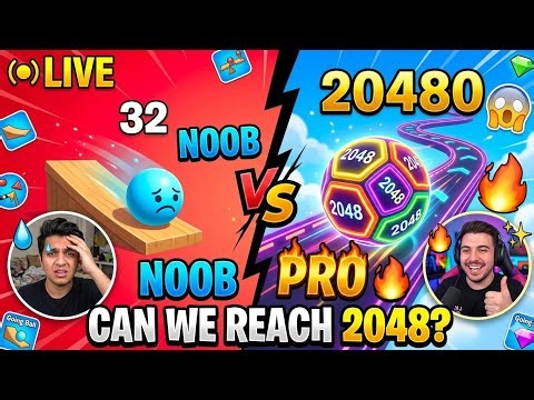 LIVE Number Ball Run 🎮 | Ultimate Level Up Challenge 😍Number Ball Gameplay LIVE