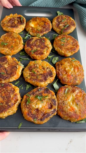 Cheese Stuffed Vegetable Cakes🥔🥦🥕 https://hungryhappens.net/cheese-stuffed-vegetable-cakes/ ✨✨Comment RECIPE to receive a link 🔗 in your DMs ✨✨✨ | hungry happens