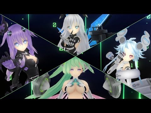 720p Hyperdimension Neptunia (PS3) All Transformations 超次元ゲイム ネプテューヌ 変身シーン