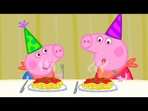 Grandpa Pig's Birthday Spaghetti | Peppa Pig Full Episodes | Kids Videos - Videos For Kids