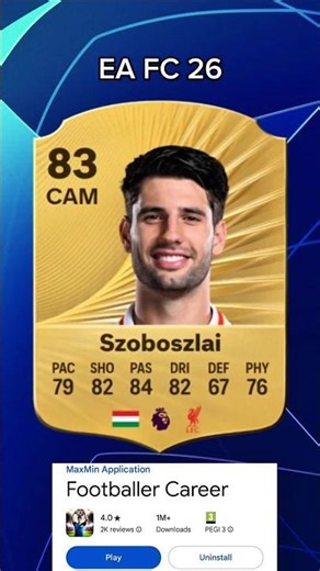 FIFA 21 X EA FC 26 EVOLUTION CARD ON FIFA #eafc26 #fifa
