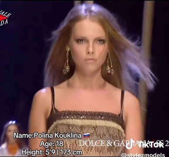 Dolce & Gabbana Spring Summer 2005 Fashion Showcase