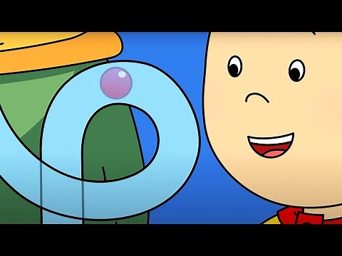 PLAYING MARBLES AND BUILDING TRAIN TRACKS | Caillou | Cartoons for Kids | WildBrain Little Jobs