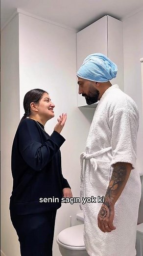 Murat's weak point is his bald head 😂 Why are men so sensitive about this? 😅 #ezgikasisari