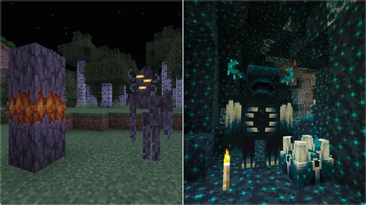 Why Creaking and Pale Garden is not as scary as Warden and Deep Dark in Minecraft