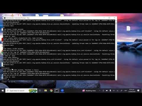 Learn Hive Basic Commands in One Video | Create, Insert, Select