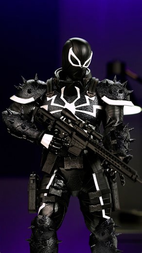 Flash Thompson has arrived at Sideshow! We're taking a First Look at the Agent Venom Sixth Scale Figure by Hot Toys. He's available for pre-order now! 🕷️ Hot Toys #Marvel #Venom #SpiderMan #Unboxing #Comics | Sideshow Collectibles