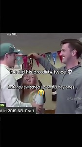 You just know he ain't picking bro's calls 😭 #nfl