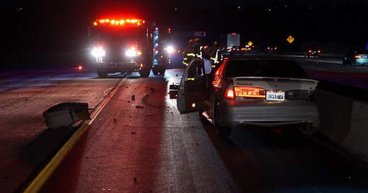 Woman hit, killed by passing car after leaving I-805 wreck, CHP says