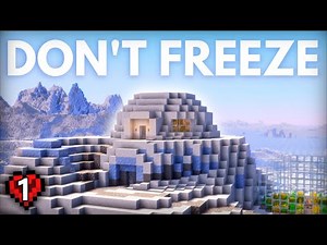 Surviving Minecraft's COLDEST Mod In A Frozen Wasteland...