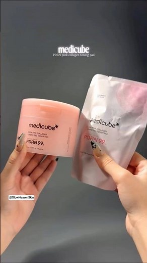 Medicube PDRN Pink Collagen Toning Gel Toner Pad Review 🩷
