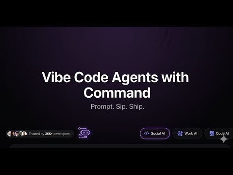 Vibe Code Agents with Command.new and Use Them in Any Language 🚀